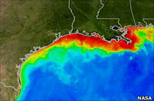 Dead Zone imaged from satellite