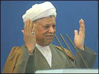 ایران کے سابق صدر علی اکبر ہاشمی رفسنجانی