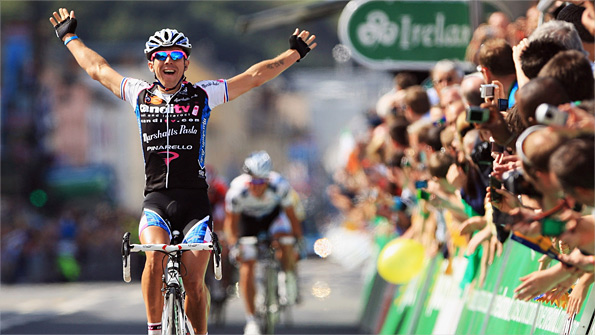 Downing clinched overall victory in the 2009 Tour of Ireland