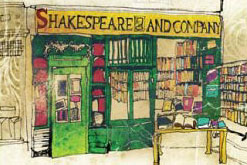 Detail from 'Books, Baguettes and Bedbugs'