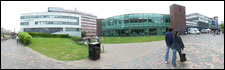 Sheffield University concourse