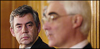 Gordon Brown and Alistair Darling