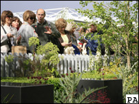 Johnny Green/PA Wire: Mark Gregory's award winning garden at Chelsea