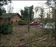 The damage caused was wide spread.