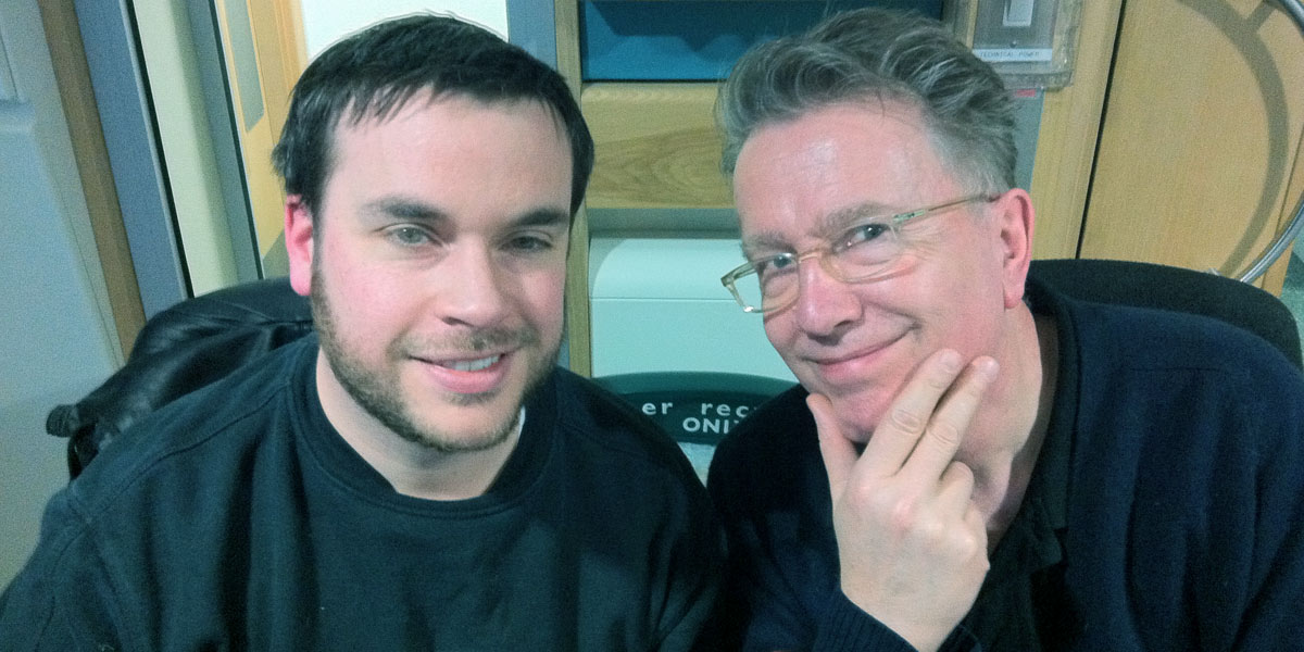 Dave Haynes from Soundcloud and Tom Robinson