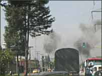 آلودگی هوا در بوگوتا پايتخت کلمبيا