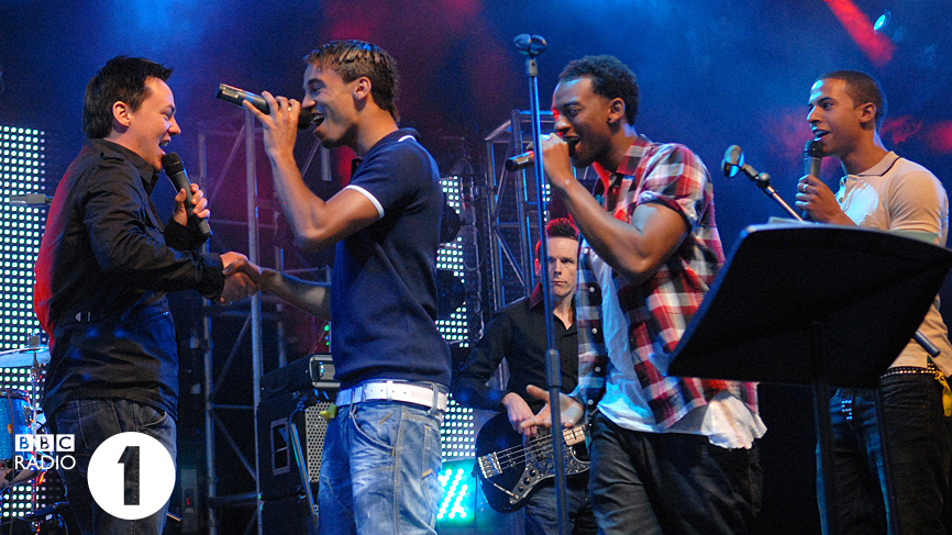 Comedy Dave and JLS