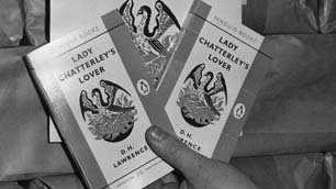 Copies of Lady Chatterley's Lover for sale in 1960