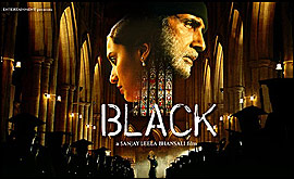 Amitabh Bachchan and Rani Mukerji in Black