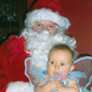 Ho Ho Ho! Zoe with Santa