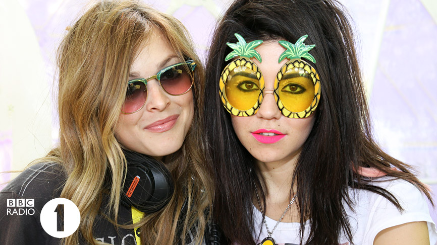 Marina Diamandis and Fearne Cotton