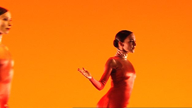 Michael Clark company rehearsing in Venice.