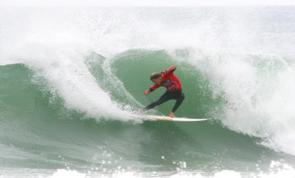 What a cutback... Pic: Peter Mayne, Quicksliver Pro, France 06