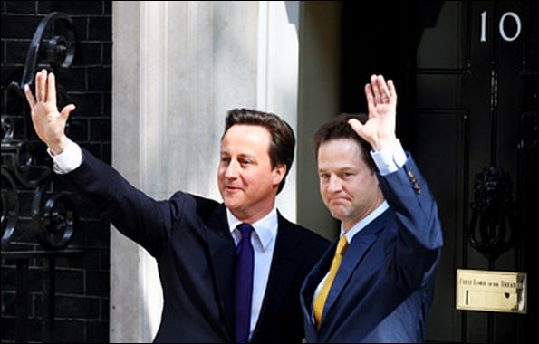David Cameron and Nick Clegg