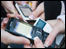 People texting on mobile phones