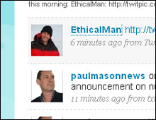 Justin Rowlatt and Paul Mason on Twitter