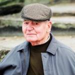 Ken Oakley on a Normandy beach in 2004 (Photo: Mark Collins)