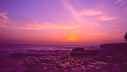 Sunset at Dunraven Bay by Chris Aylward