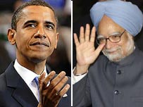 اوباما منموہن سنگھ