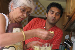 Mrs Gulhane and Nikita