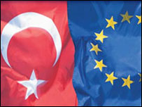 Türkiye ve AB bayrakları