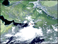 طوفان کی پیش گوئی