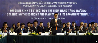 Thủ tướng Nguyễn Tấn Dũng tại Hội nghị các nhà tài trợ