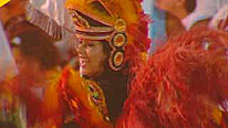 Carla in her magnificent costume