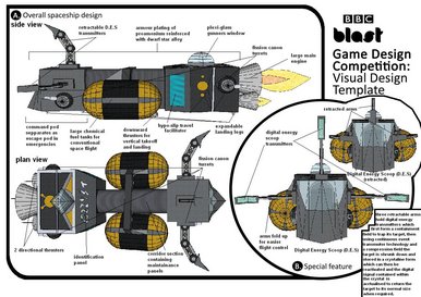 game design competition kruilis spaceship