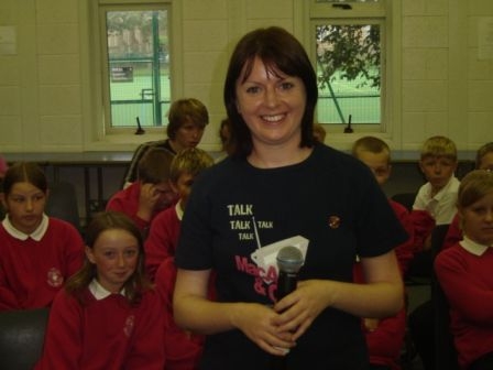 Karen Falconer in Kelso High School