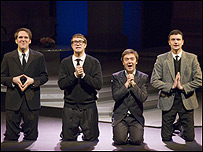 Pete and Dud in Beyond The Fringe