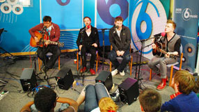 The Futureheads in the 6 Music hub