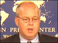 کوفر بلیک: تنقید کے بعد بش انتظامیہ سے الگ ہو گئے۔