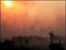 An Egyptian farmer thinking