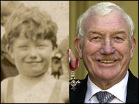 Derek Dooley in 1935 and 2003