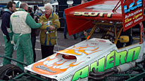 Art critic and fan of stock car racing Brian Sewell