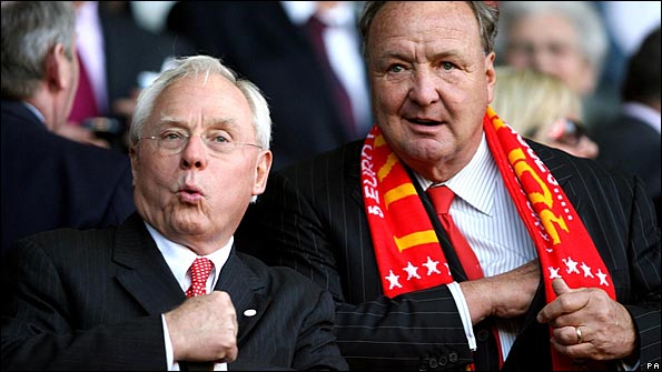 George Gillett (left) and Tom Hicks