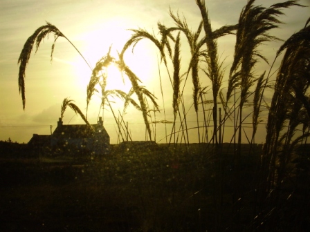 Summer sunrise in benbecula