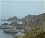 Dramatic cliffs near Hartland Quay