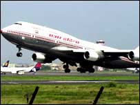 بھارت کی نجی کمپنیاں ان ممالک کے لیے پروازیں مہیا نہیں کریں گی جہاں ائیر انڈیا کی پروازیں جاتی ہیں