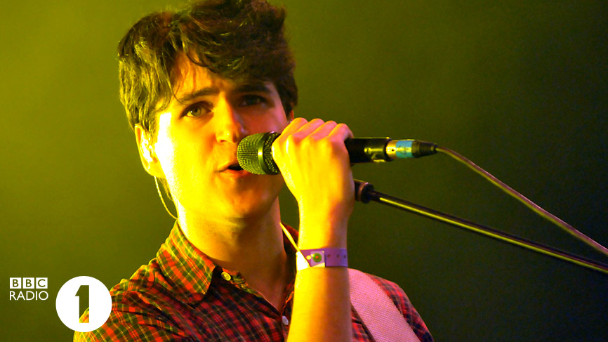Vampire Weekend performing live at Radio 1's Big Weekend 2010