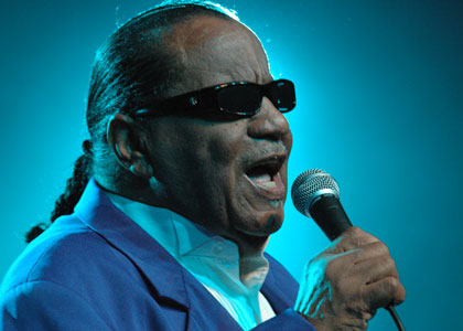 Performers on Saturday at the Cambridge Folk Festival 2005