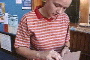 How were Kim's A levels?