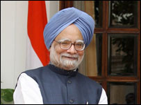 ہندوستان کے وزیراعظم منموہن سنگھ 