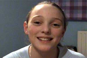 Poppy's got her fingers crossed for a white Christmas...