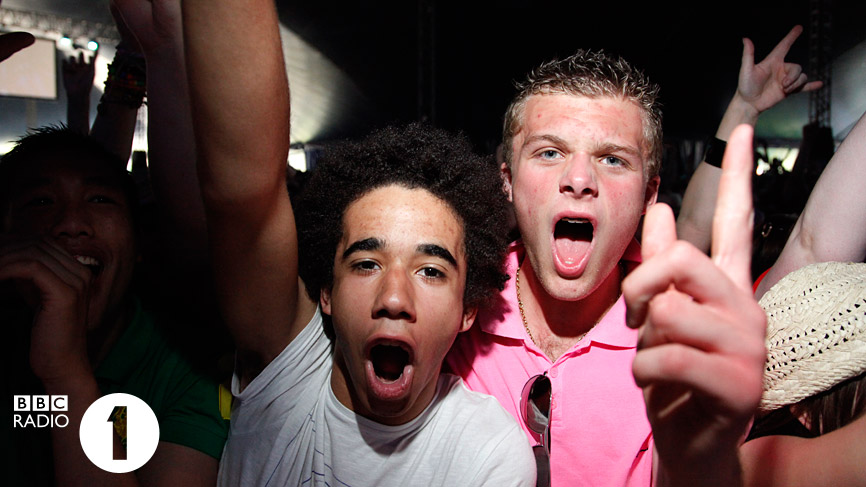 Photos of the Radio 1's Big Weekend audience on Sunday