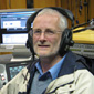 Kevin O'Brien in the BBC Radio Ulster studio
