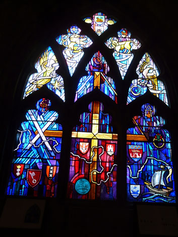 Stained glass window