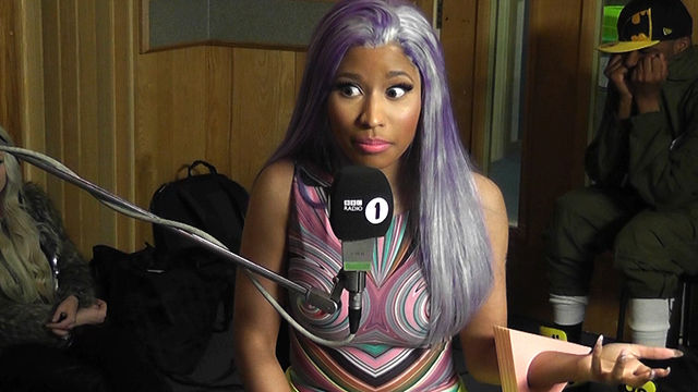 Nicki Minaj talks to Westwood