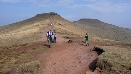 On the way up to Corn Du